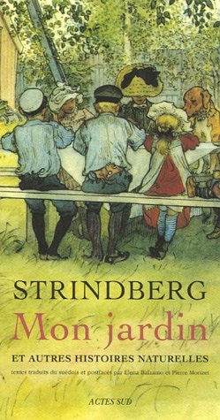 MON JARDIN, de August Strindberg | portada del libro