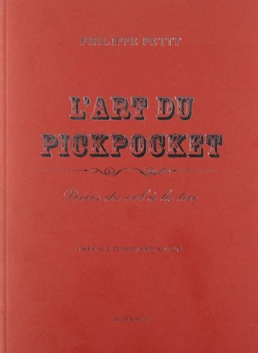 L'ART DU PICKPOCKET, de Philippe Petit | portada del libro