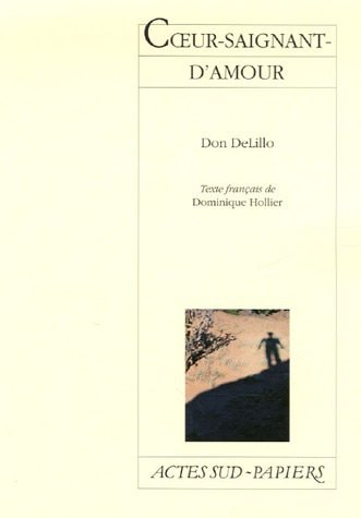 CUR SAIGNANT DAMOUR, de Don DeLillo | portada del libro