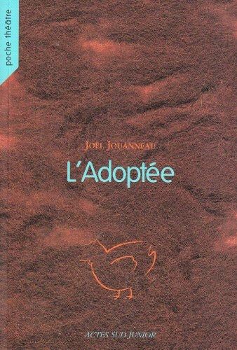 L'ADOPTEE, de Joël Jouanneau | portada del libro
