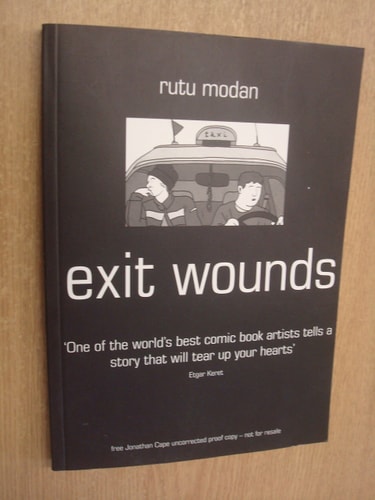 EXIT WOUNDS, de Rutu Modan | portada del libro