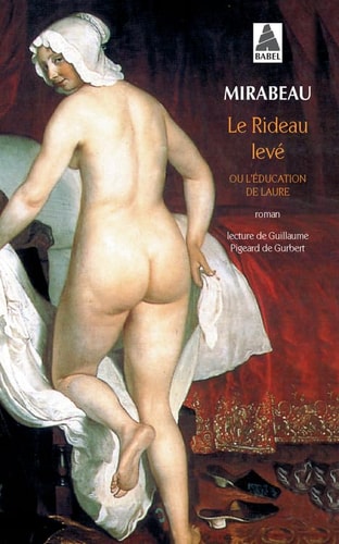 LE RIDEAU LEVE NE, de Honoré-Gabriel Riquetti Mirabeau (comte de).) | portada del libro