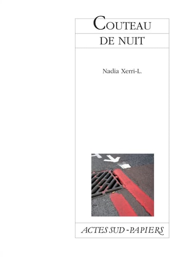 COUTEAU DE NUIT, de Nadia Xerri-L. | portada del libro