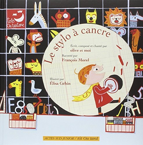 LE STYLO A CANCRE, de Olive et moi | portada del libro