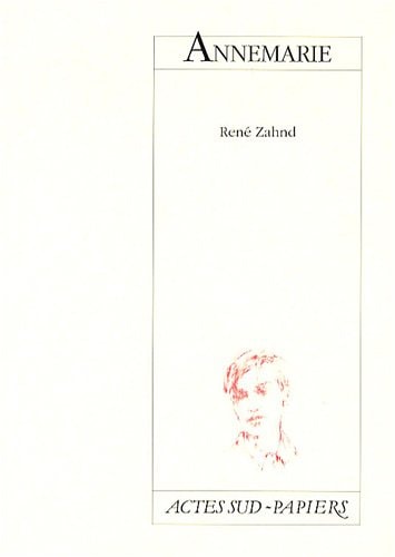 ANNEMARIE, de René Zahnd | portada del libro