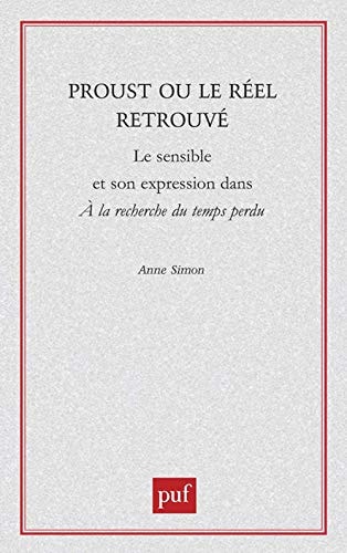 ROUST OU LE REEL RETROUVE, de Simon | portada del libro