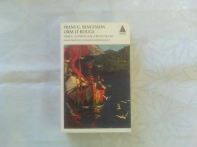ORM LE ROUGE TOME 2, de Frans Gunnar Bengtsson | portada del libro