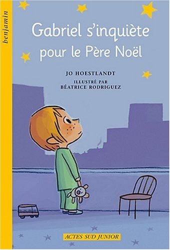 GABRIEL S'INQUIETE POUR LE PERE NOEL, de Jo Hoestlandt | portada del libro