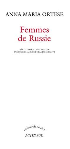 FEMMES DE RUSSIE, de Anna Maria Ortese | portada del libro