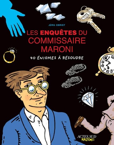 LES ENQUETES DU COMMISSAIRE MARONI, de Jürg Obrist | portada del libro