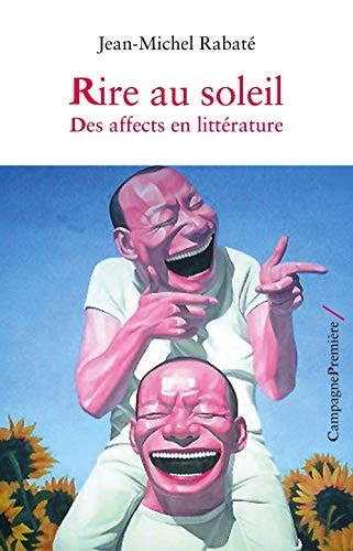 Rire au soleil, de Jean-Michel Rabaté | portada del libro