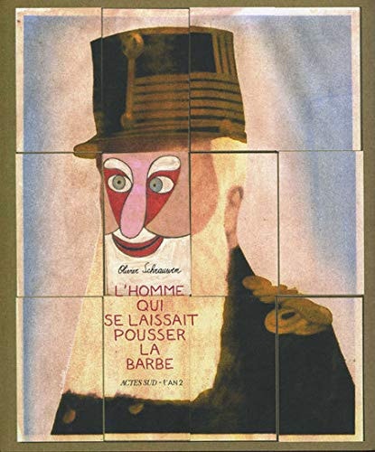 L'HOMME QUI SE LAISSAIT POUSSER LA BARBE, de Olivier Schrauwen | portada del libro