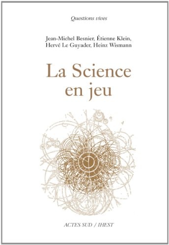 LA SCIENCE EN JEU, de Jean-Michel Besnier | portada del libro