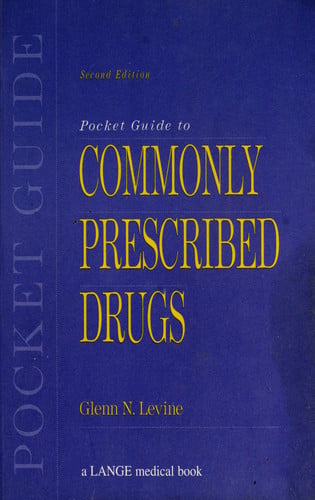 COMMONLY PRESCRIBED DRUGS 2/ED POCKET, de LEVINE | portada del libro