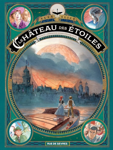 E CHATEAU DES ETOILES T6 L'EXPOSITION, de Alex Alice | portada del libro