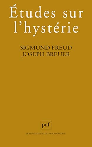 TUDES SUR L'HYSTERIE, de Sigmund Freud | portada del libro