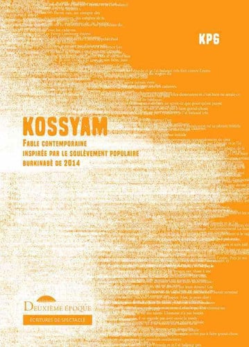KOSSYAM, de KIENTEGA PINGDE | portada del libro