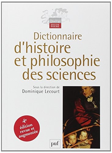 Dictionnaire d'histoire et philosophie des sciences, de Dominique Lecourt | portada del libro