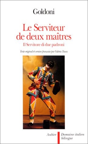 LE SERVITEUR DE DEUX MAITRES, de Carlo Goldoni | portada del libro