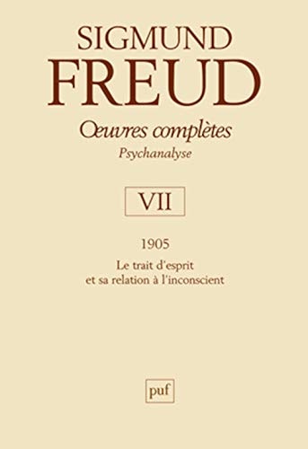 EUVRES COMPLETES.VOLUME VII/1905, de Sigmund Freud | portada del libro