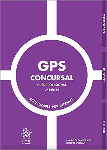 GPS Concursal Guía Profesional 2ª Edición 2020, de Campuzano Laguillo | portada del libro