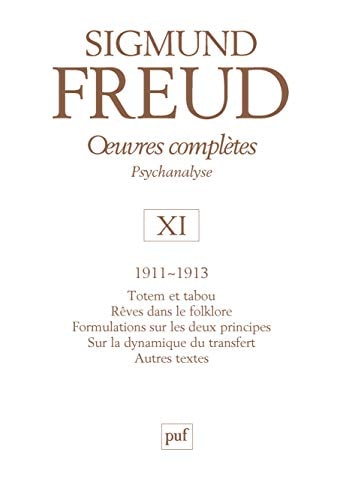 EUVRES COMPLETES T.11 (1911-1913), de Sigmund Freud | portada del libro