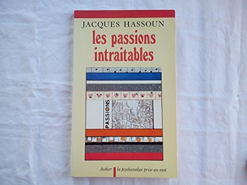Les Passions Intraitables, de Hassoun | portada del libro