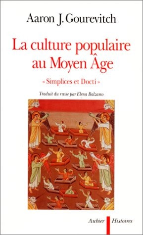 CULTURE POPUL MOYEN AGE, de Gourevitch | portada del libro