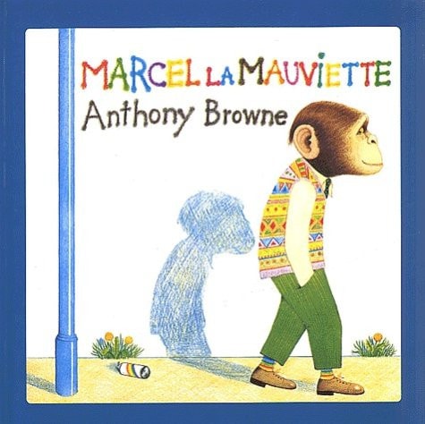 Marcel la mauviette, de Anthony Browne | portada del libro