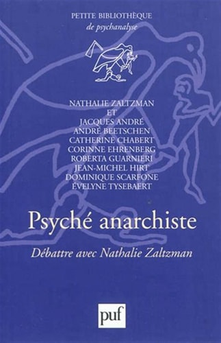 SYCHE ANARCHISTE, de Nathalie Zaltzman | portada del libro