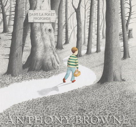 ANS LA FORET PROFONDE, de Anthony Browne | portada del libro