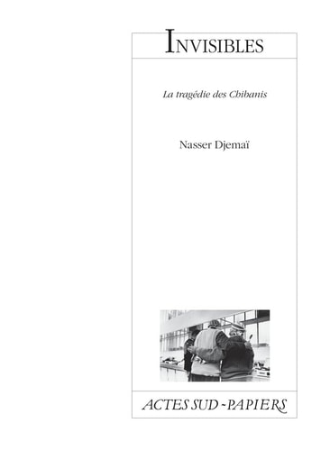 INVISIBLES, de Nasser Djemaï | portada del libro
