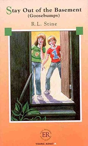 STAY OUT OF THE BASEMENT GOOSEBUMPS, de STINE | portada del libro