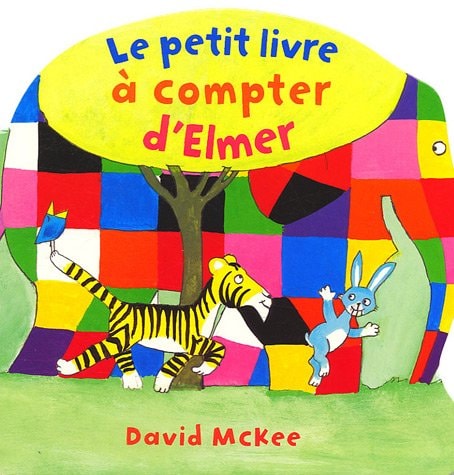 E PETIT LIVRE A COMPTER D'ELMER, de David McKee | portada del libro