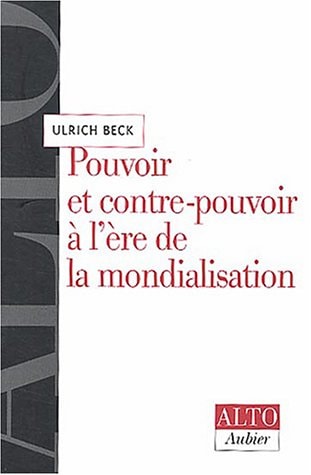 POUVOIR ET CONTRE-POUVOIR, de Ulrich Beck | portada del libro