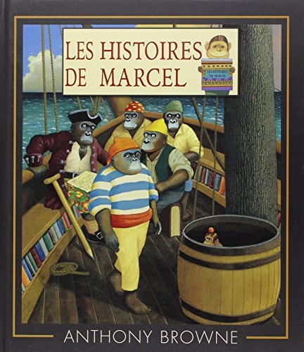 ES HISTOIRES DE MARCEL, de Anthony Browne | portada del libro