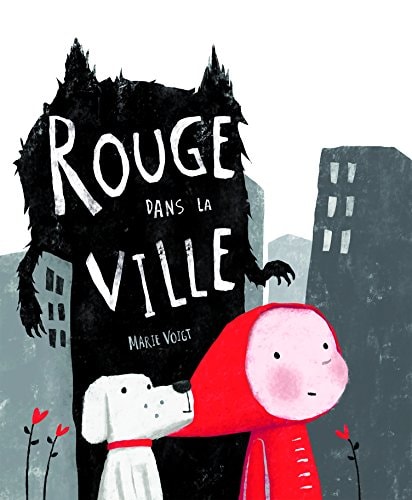 Rouge dans la ville, de Marie Voigt | portada del libro