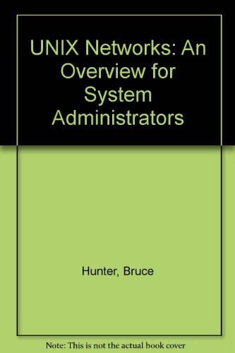 UNIX NETWORKS, de HUNTER | portada del libro