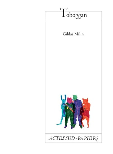 TOBOGGAN, de Gildas Milin | portada del libro