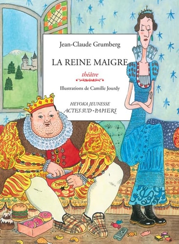 LA REINE MAIGRE, de Jean-Claude Grumberg | portada del libro