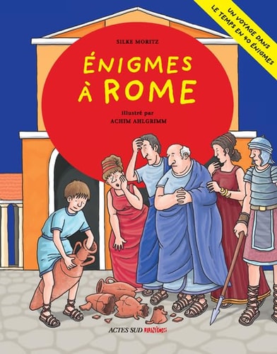 ENIGMES A ROME, de Silke Moritz | portada del libro