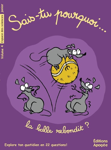 SAIS-TU POURQUOI LA BALLE REBONDIT ?, de Nicolas Guillas | portada del libro