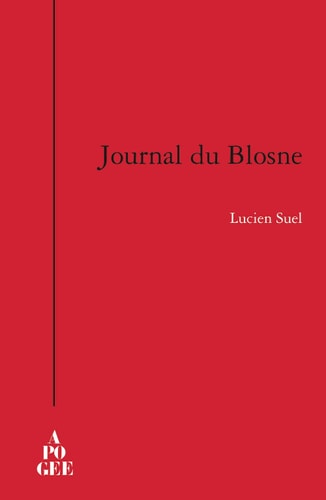 JOURNAL DU BLOSNE, de Lucien Suel | portada del libro