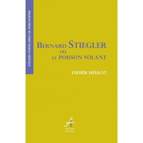 BERNARD STIEGLER OU LE POISSON VOLANT, de Didier Heulot | portada del libro