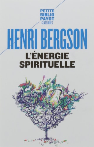 LENERGIE SPIRITUELLE, de Henri Bergson | portada del libro