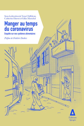 MANGER AU TEMPS DU CORONAVIRUS, de Yuna Chiffoleau | portada del libro