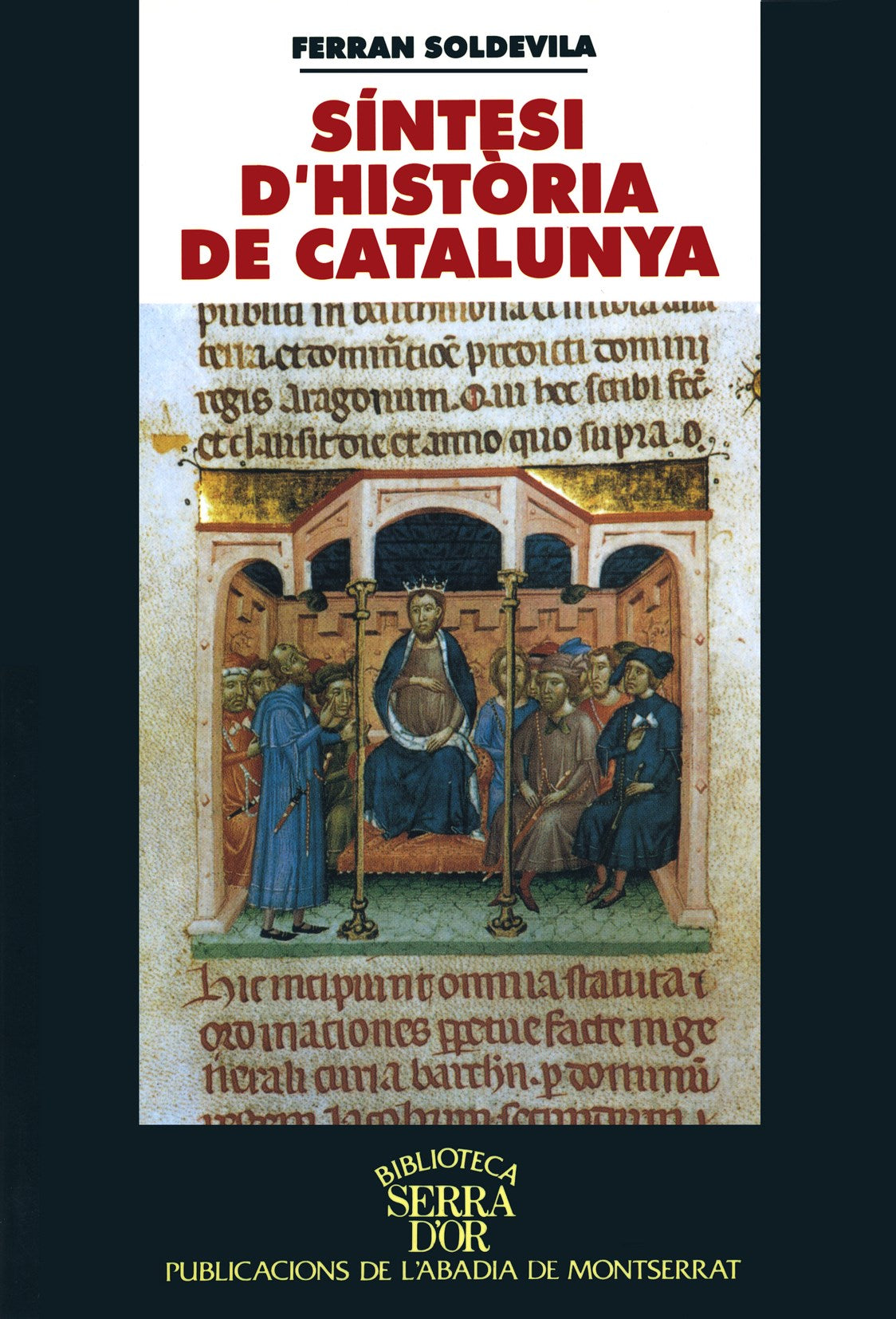 SINTESI D'HISTORIA DE CATALUNYA, de SOLDEVILA I ZUBIBURU | portada del libro