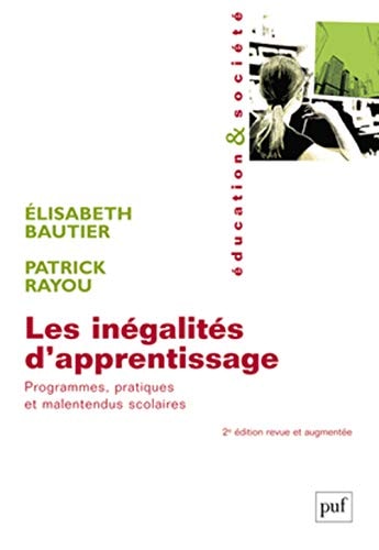 ES INEGALITES D'APPRENTISSAGE, de Elisabeth Bautier | portada del libro
