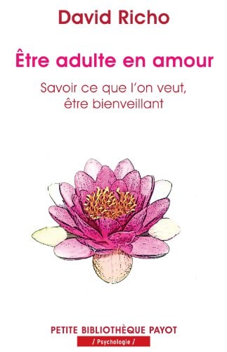 ÒTRE ADULTE EN AMOUR, de David Richo | portada del libro
