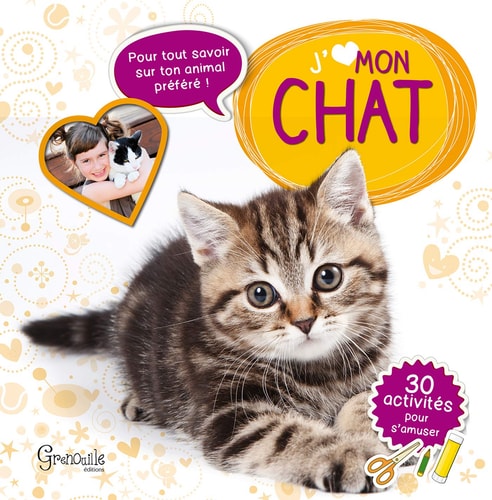 J'AIME MON CHAT, de Irena Aubert | portada del libro
